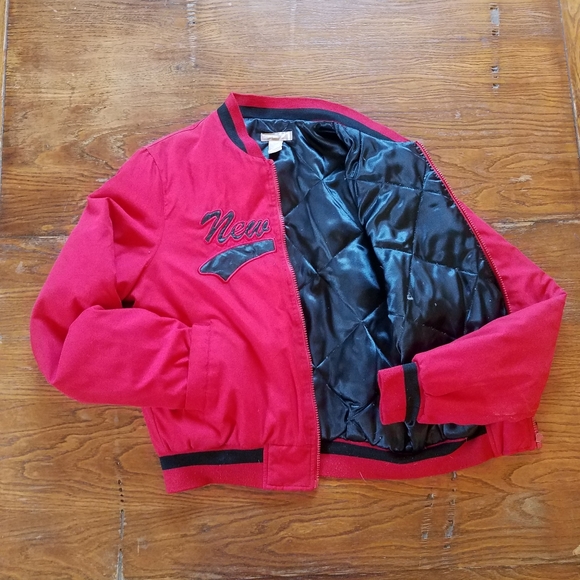 Forever 21 Down Bomber Jacket - Picture 3 of 6
